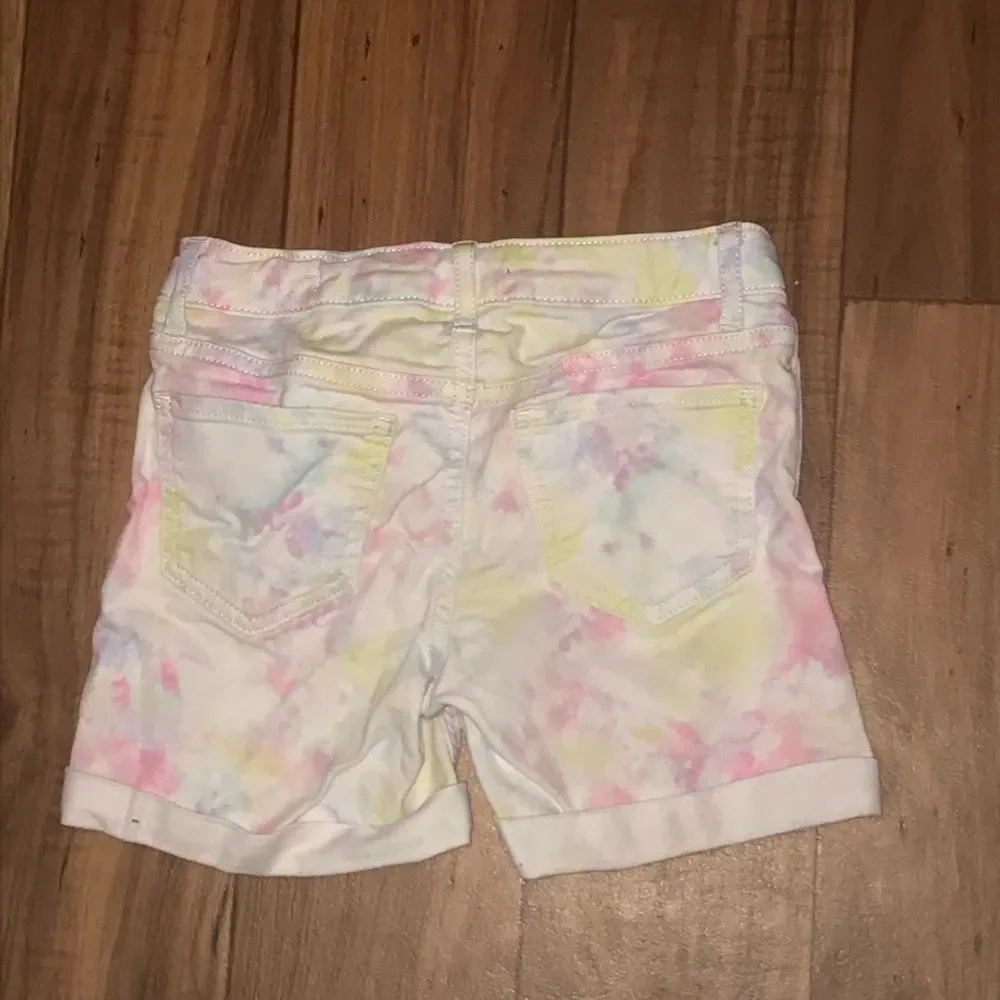Gap Tie Dye Pastel Jean Shorts